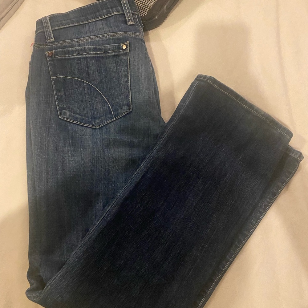 Joe's Jeans Dark Blue Straight Leg Denim